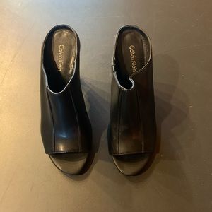 Calvin Klein Black Heels